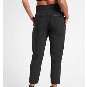 Athleta Nolita Slim Tapered Crop Pant Black Size 0